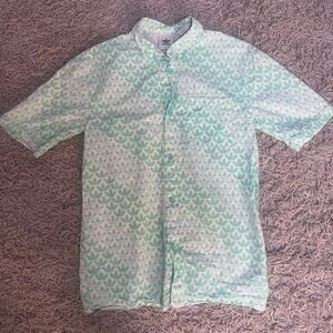 Adidas button down shirt